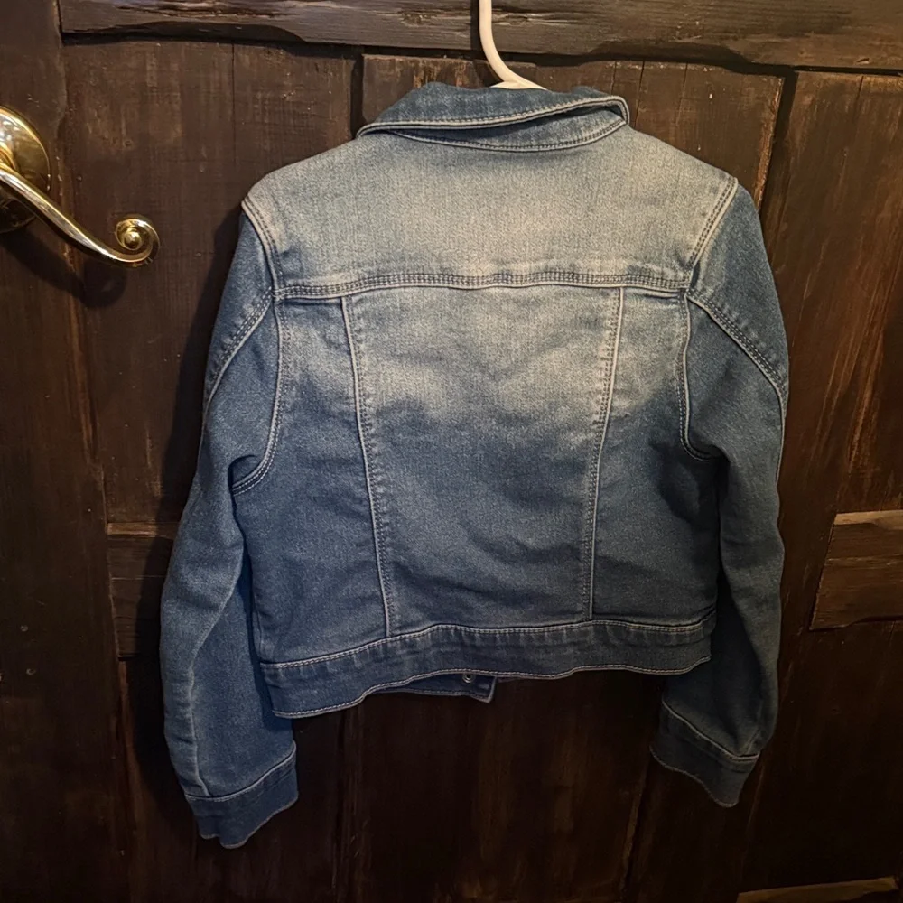 Kids Denim Jacket in Classic Blue